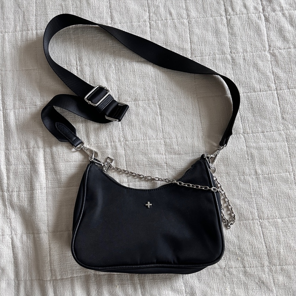 *SOLD* Nylon bag with chain strap